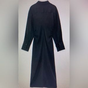 Zara midi shirt dress